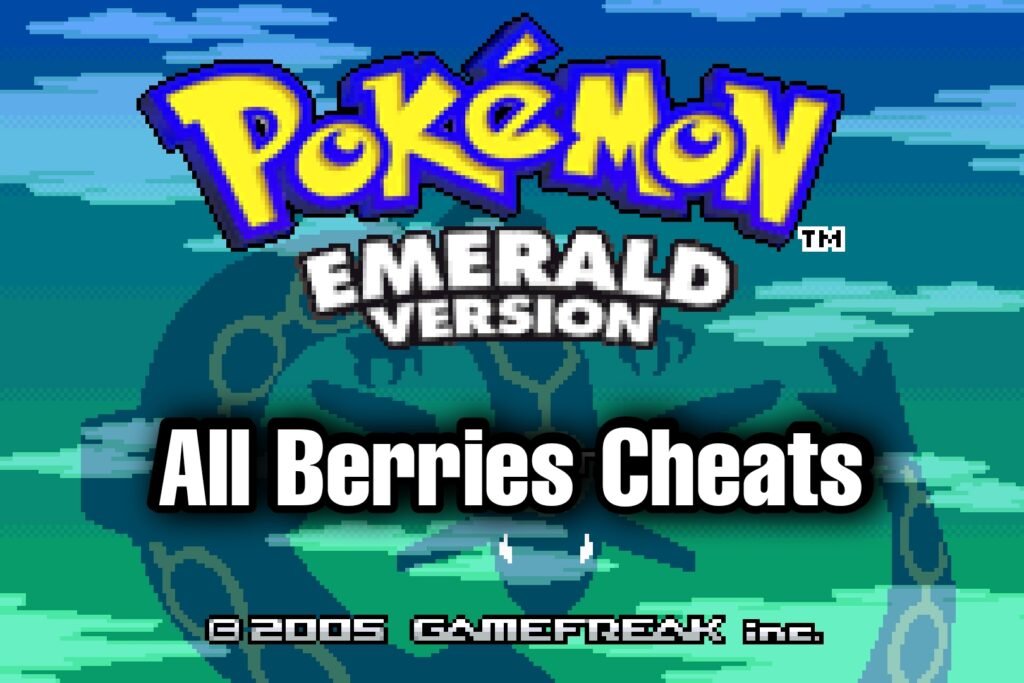 Pokemon Emerald All Berries Cheat Codes