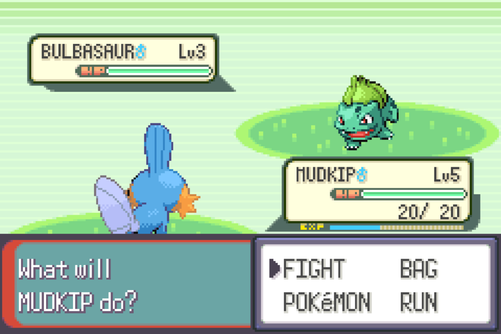 Pokemon Emerald All Starters Cheats - Bulbasaur