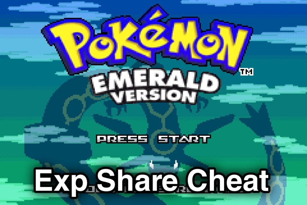 Pokemon Emerald EXP Share Cheat Code