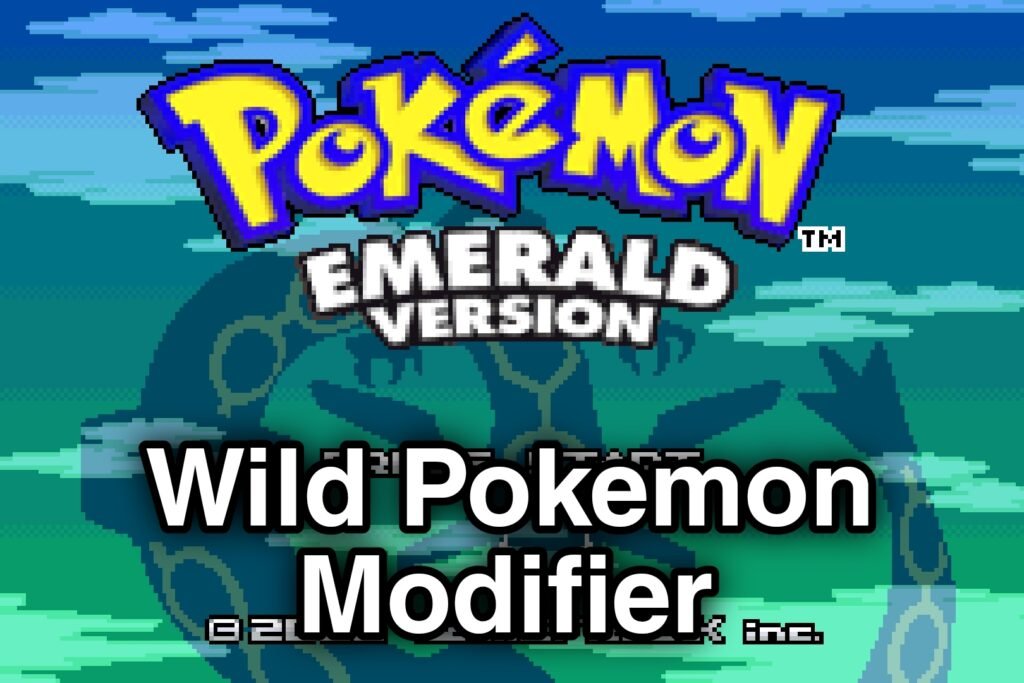 Pokemon Emerald Wild Pokemon Modifier Cheat